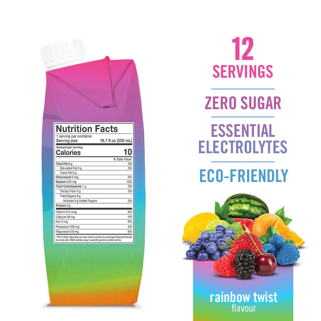 Sports Drink / Rainbow Twist - 4 Pack