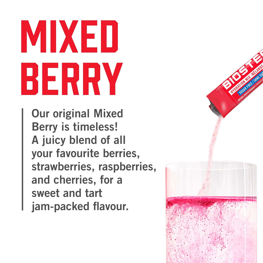 HYDRATION MIX / Mixed Berry - 16 Servings