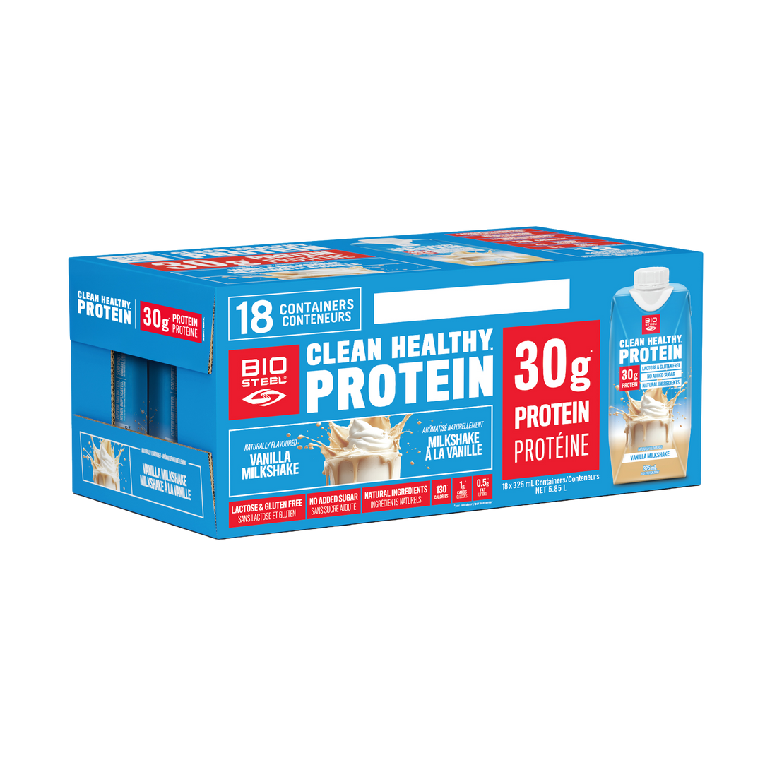 PROTEIN DRINK / Vanilla Milkshake - 18 Pack