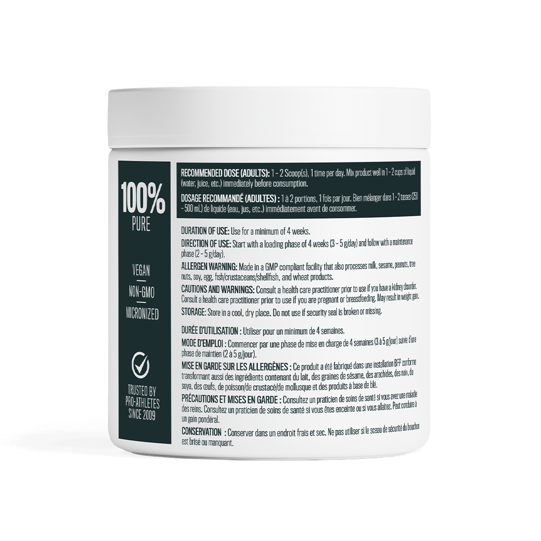 Creatine - 72 Servings