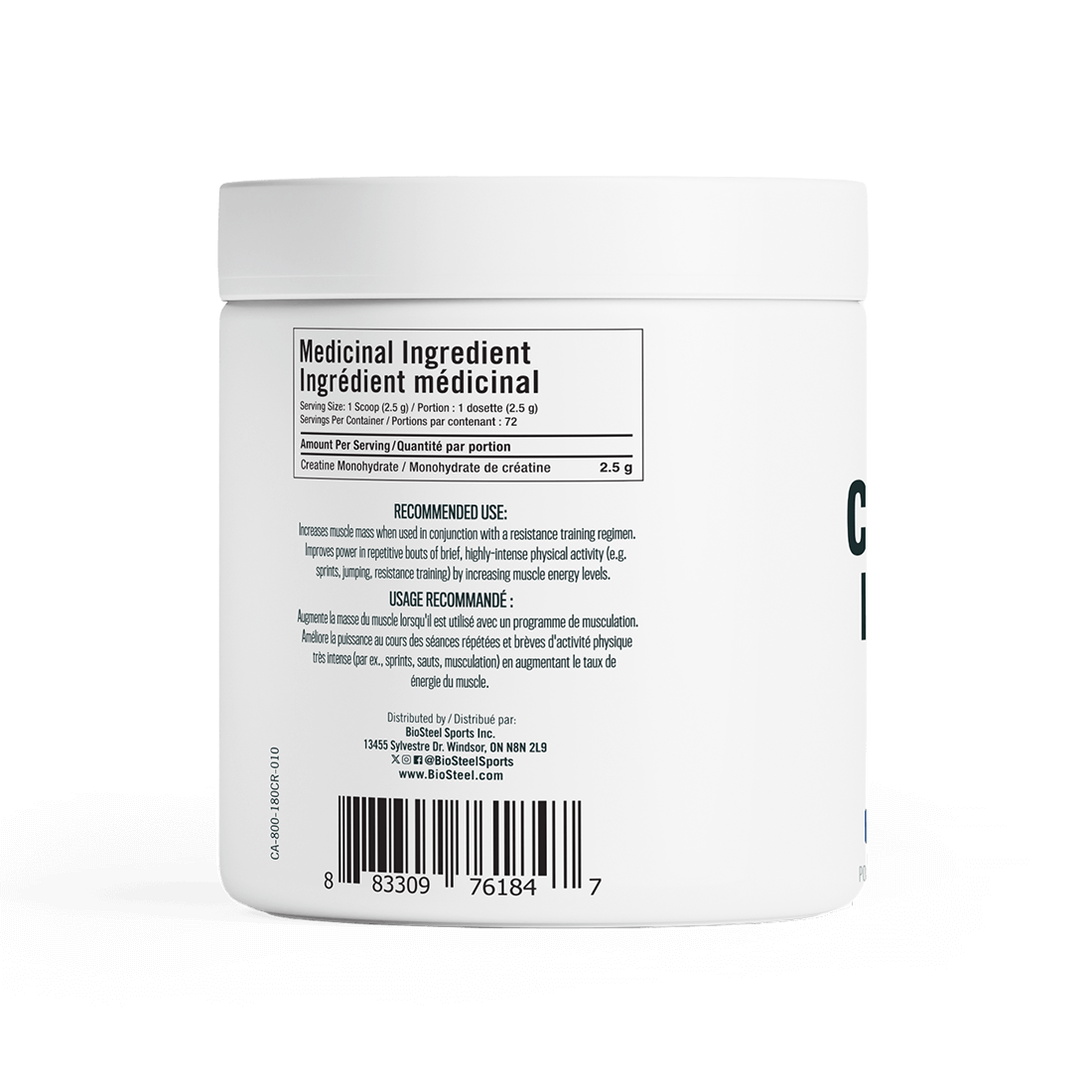 Creatine - 72 Servings