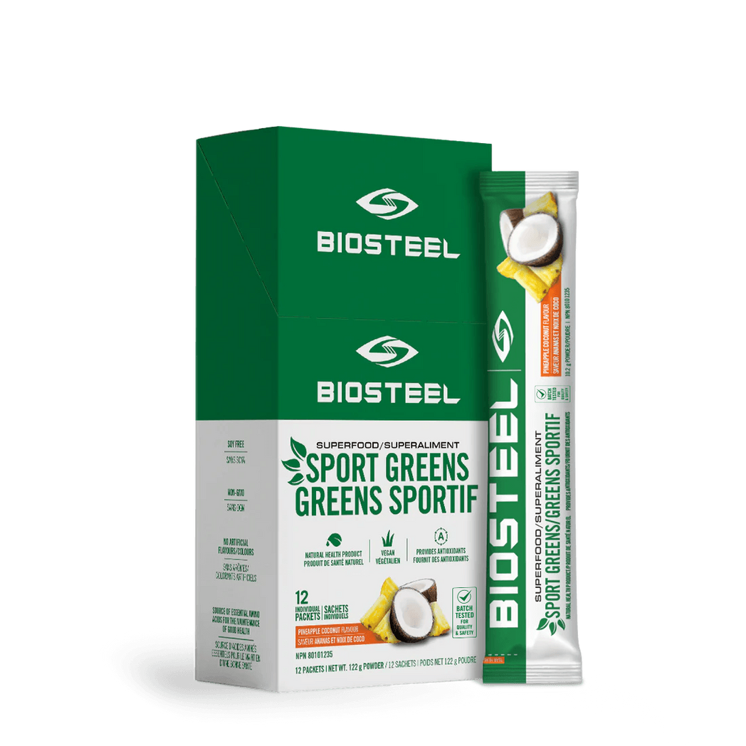 SPORT GREENS / Pineapple Coconut - 12 Servings