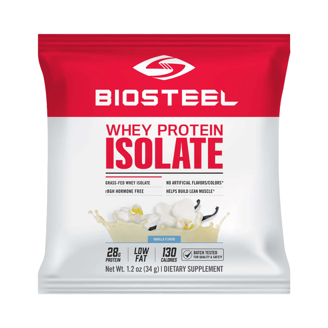 WHEY PROTEIN ISOLATE / Vanilla - Single Serve